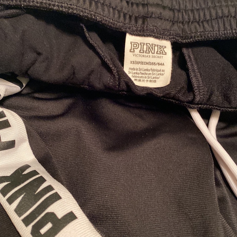 Y2K PINK Victoria Secret Snap Button Leg Track Pants | Size XS - Picture 5 of 7